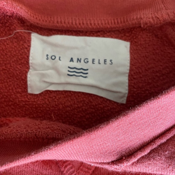 SOL ANGELES sweatshirt⚡️EUC⚡️worn once( too snug for me!) CUTE and COMFY!! - Picture 5 of 13